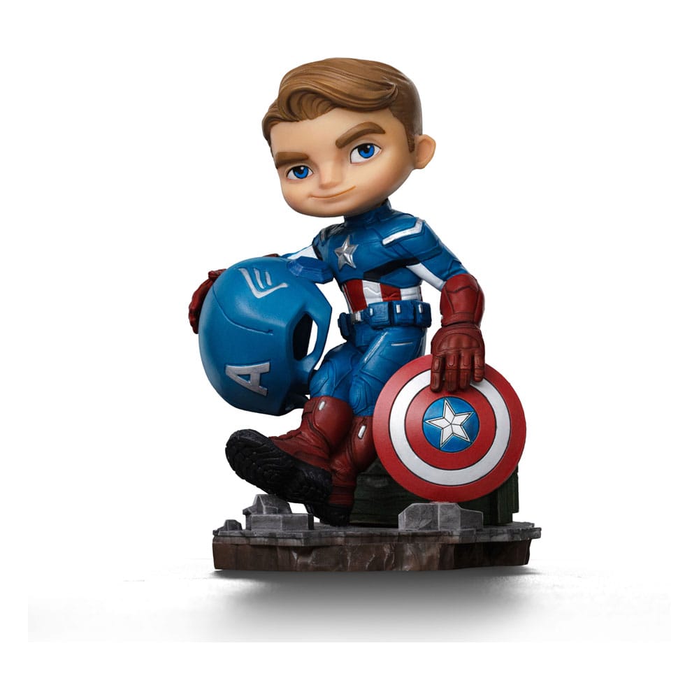 SU ORDINAZIONE Avengers Infinity Saga Mini Co. PVC Figure Captain America 14 cm