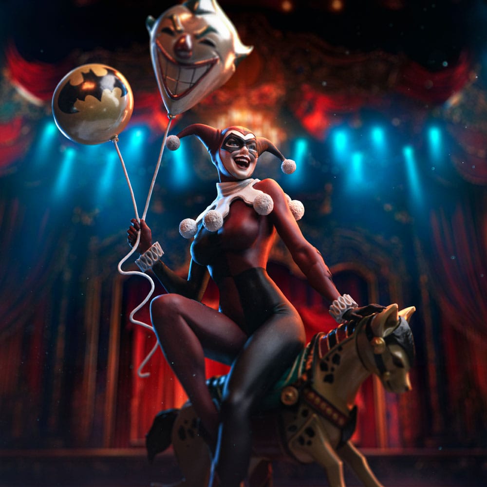 🧪 LAB | SU ORDINAZIONE DC Comics Art Scale Statue 1/10 Harley Quinn Unleashed 30 cm
