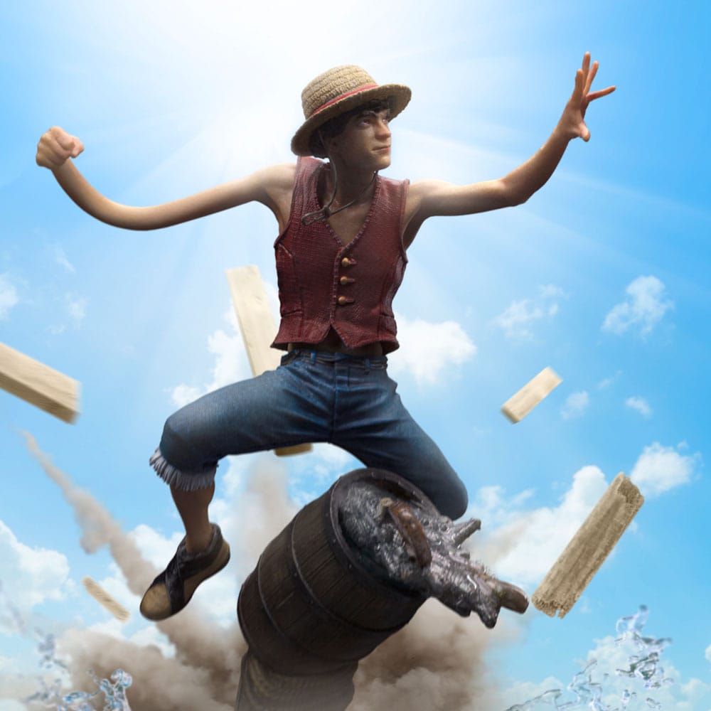 🧪 LAB | SU ORDINAZIONE One Piece Art Scale Statue 1/10 Luffy 23 cm