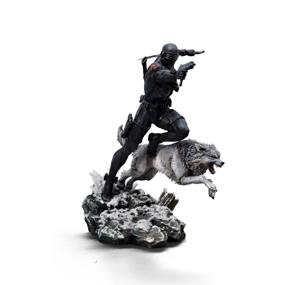 🧪 LAB | SU ORDINAZIONE GI Joe Art Scale Statue 1/10 Snake Eyes 23 cm