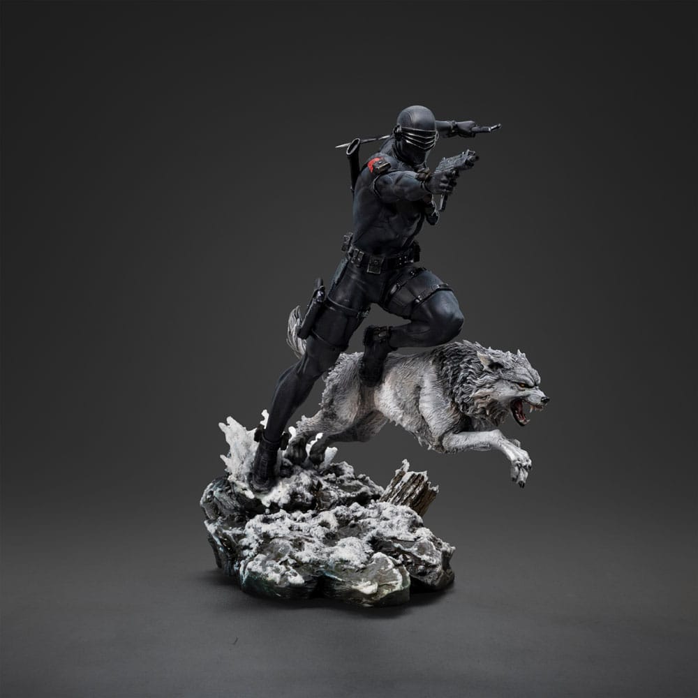 🧪 LAB | SU ORDINAZIONE GI Joe Art Scale Statue 1/10 Snake Eyes 23 cm