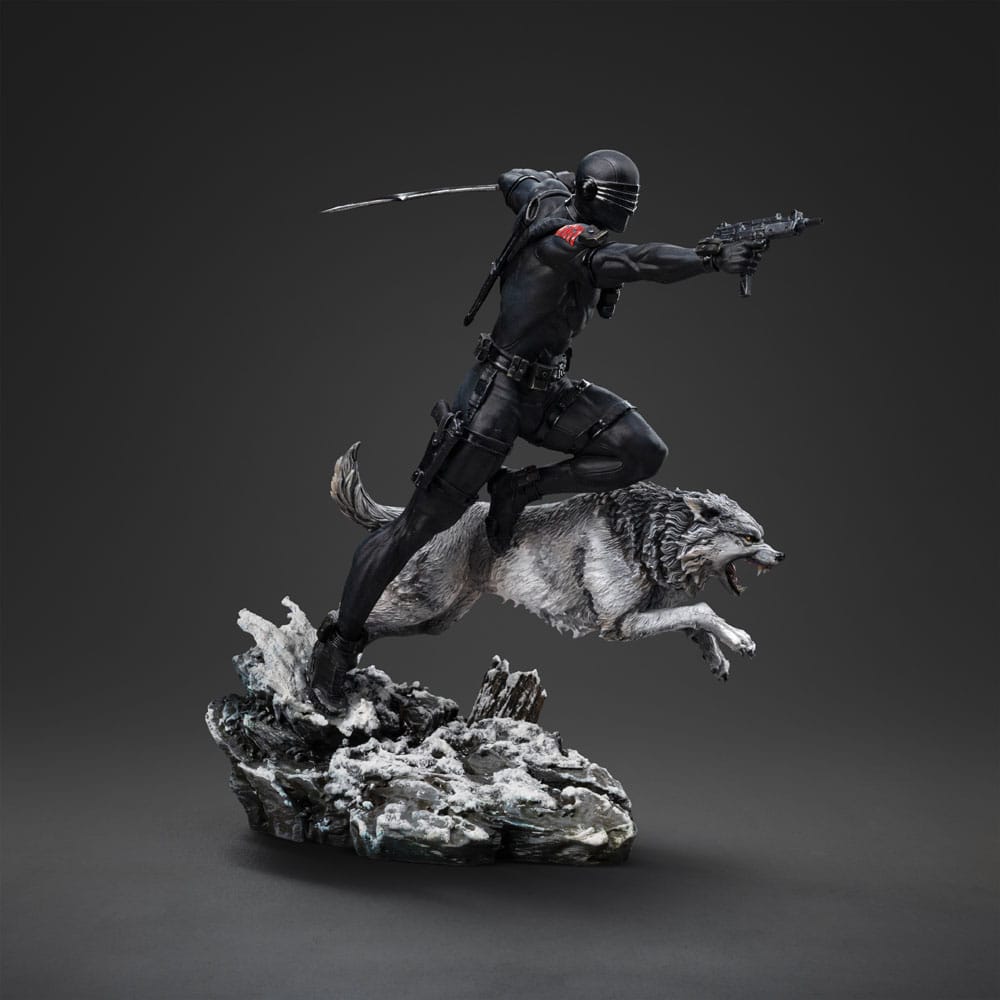 🧪 LAB | SU ORDINAZIONE GI Joe Art Scale Statue 1/10 Snake Eyes 23 cm
