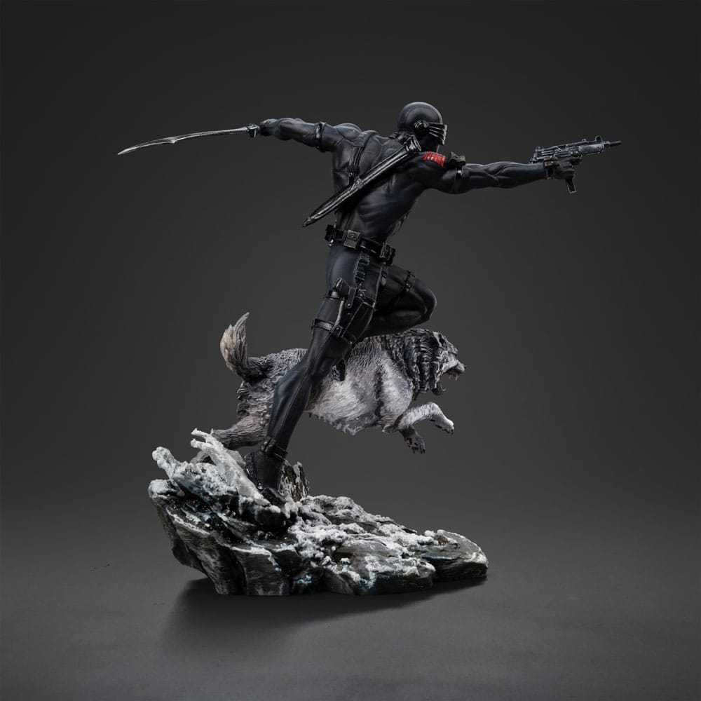 🧪 LAB | SU ORDINAZIONE GI Joe Art Scale Statue 1/10 Snake Eyes 23 cm
