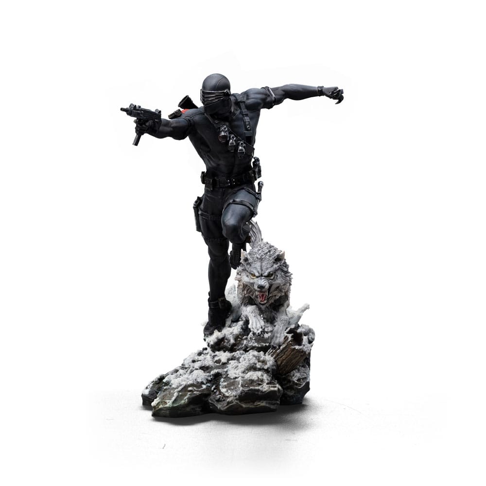 🧪 LAB | SU ORDINAZIONE GI Joe Art Scale Statue 1/10 Snake Eyes 23 cm