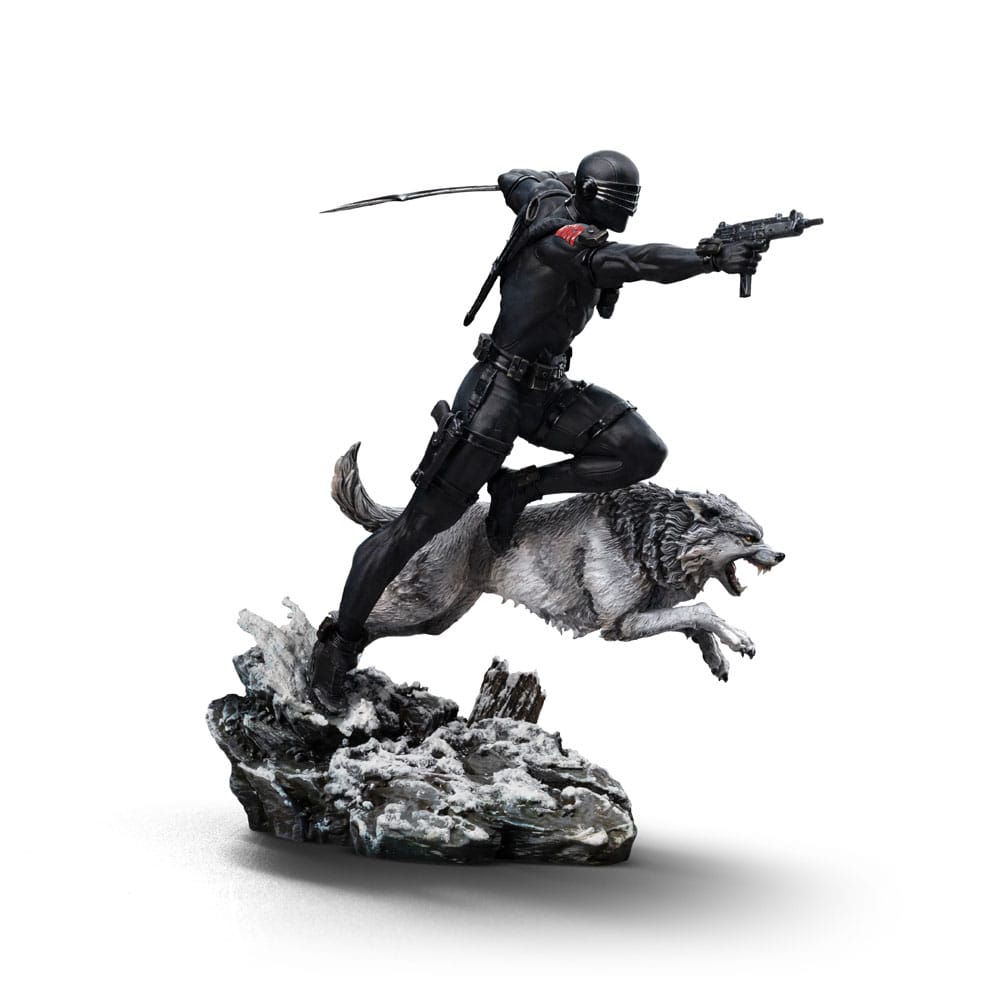🧪 LAB | SU ORDINAZIONE GI Joe Art Scale Statue 1/10 Snake Eyes 23 cm