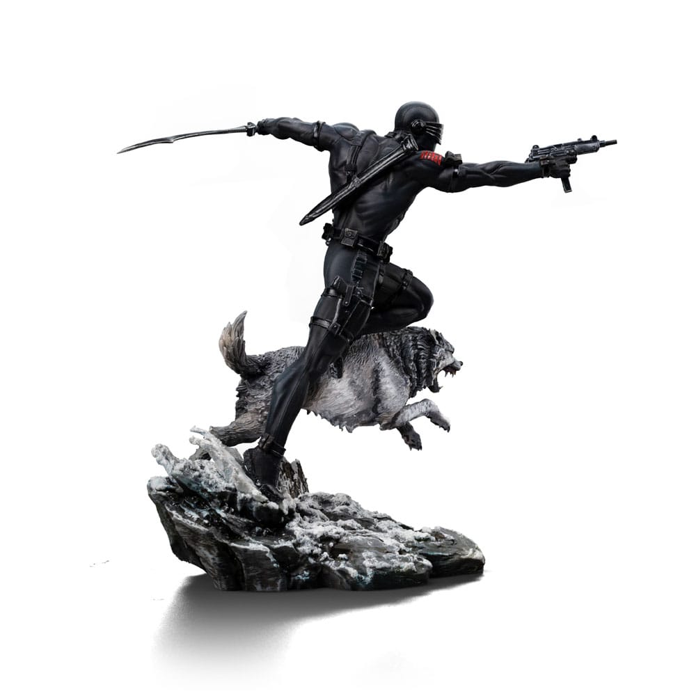 🧪 LAB | SU ORDINAZIONE GI Joe Art Scale Statue 1/10 Snake Eyes 23 cm