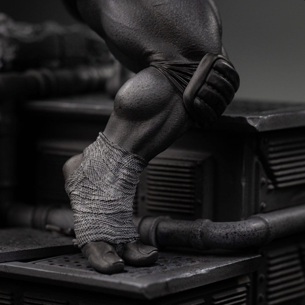 🧪 LAB | SU ORDINAZIONE Teenage Mutant Ninja Turtles Art Scale Statue 1/10 Donatello Black and White Variant 26 cm heo exclusive