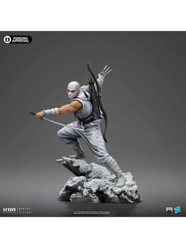 🧪 LAB | SU ORDINAZIONE GI Joe Art Scale Statue 1/10 Storm Shadow 23 cm
