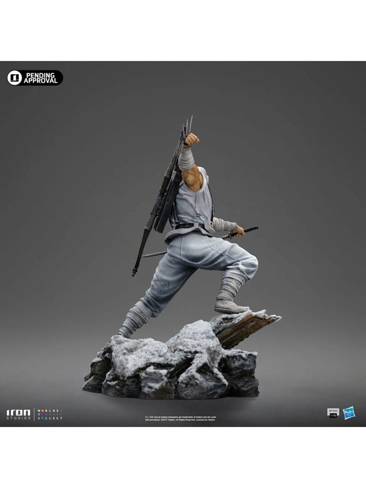 🧪 LAB | SU ORDINAZIONE GI Joe Art Scale Statue 1/10 Storm Shadow 23 cm