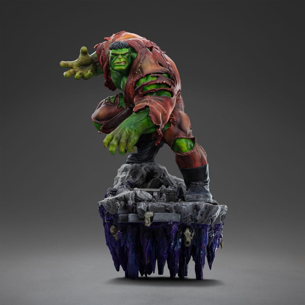 🧪 LAB | SU ORDINAZIONE Marvel BDS Art Scale Statue 1/10 Infinity Gauntlet Hulk Deluxe Diorama 32 cm
