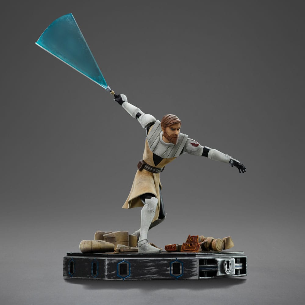 🧪 LAB | SU ORDINAZIONE Star Wars Deluxe Art Scale Statue 1/10 Obi-Wan Kenobi 27 cm
