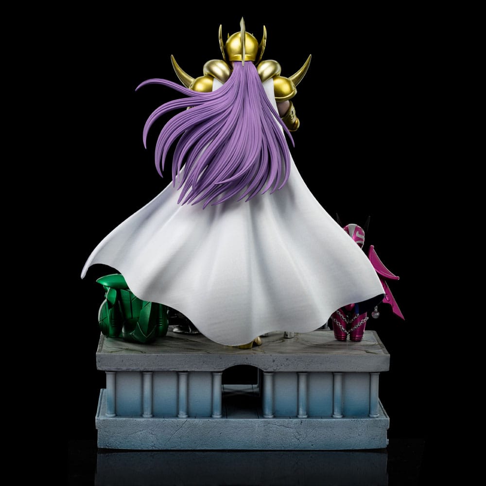 🧪 LAB | SU ORDINAZIONE Saint Seiya Art Scale Statue 1/10 Aries Mu Deluxe 27 cm