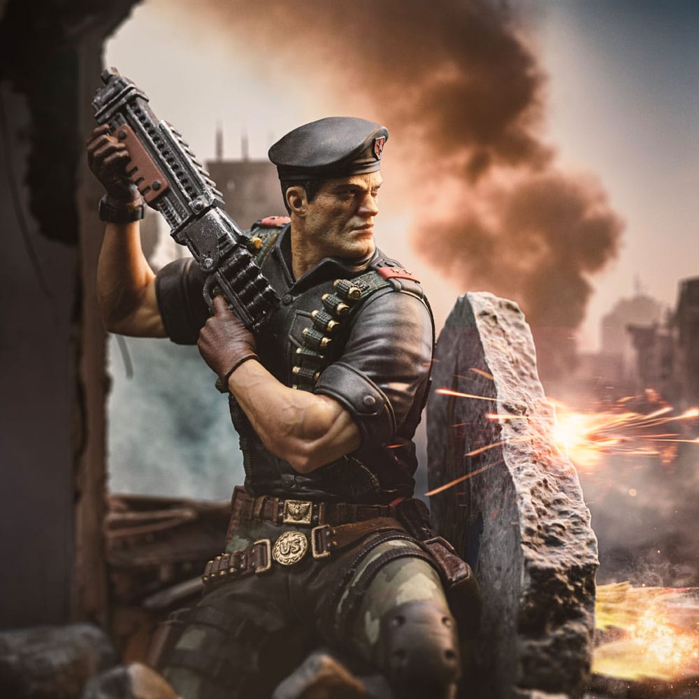 🧪 LAB | SU ORDINAZIONE GI Joe Art Scale Statue 1/10 Flint 19 cm