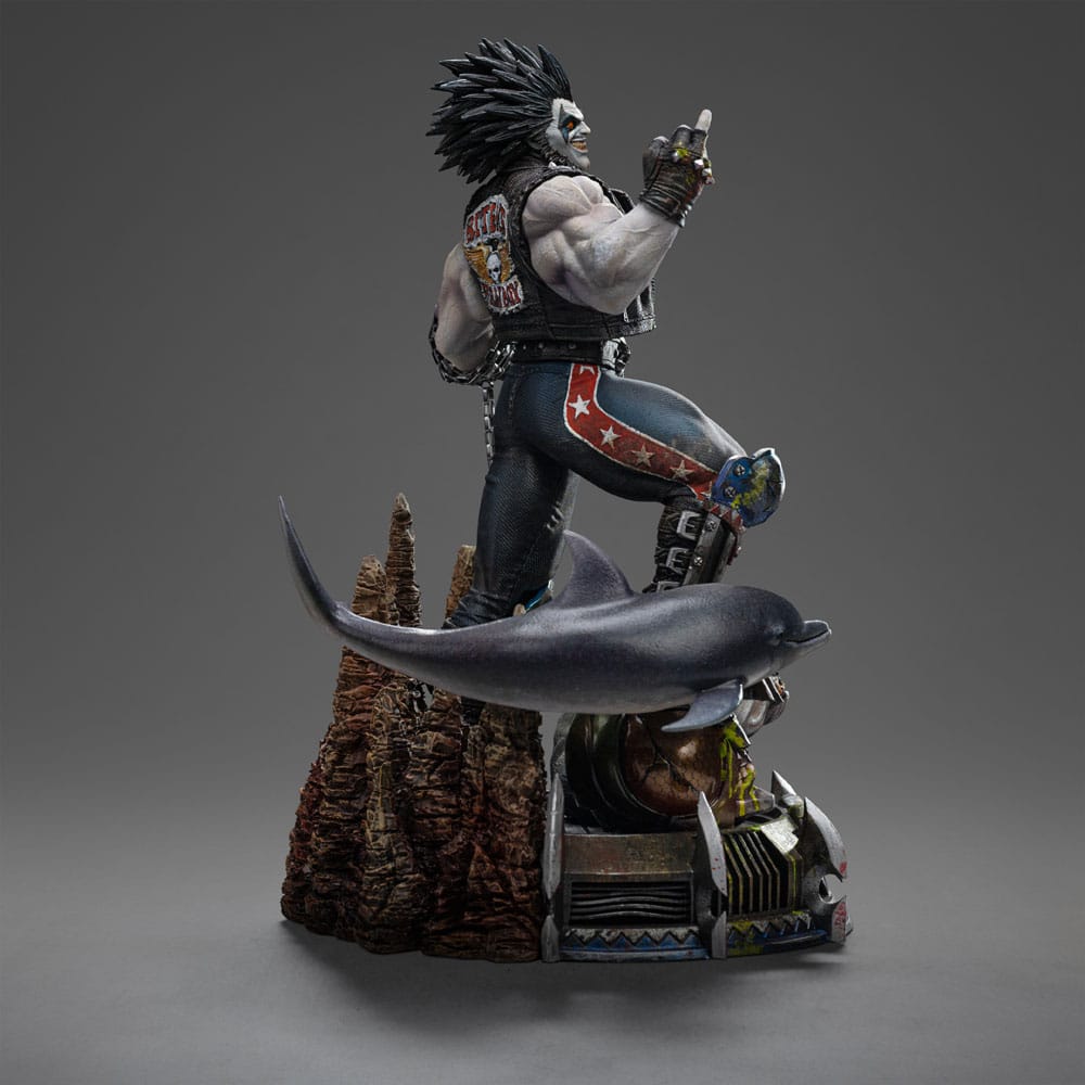🧪 LAB | SU ORDINAZIONE DC Comics Art Scale Statue 1/10 Lobo Unleashed 24 cm