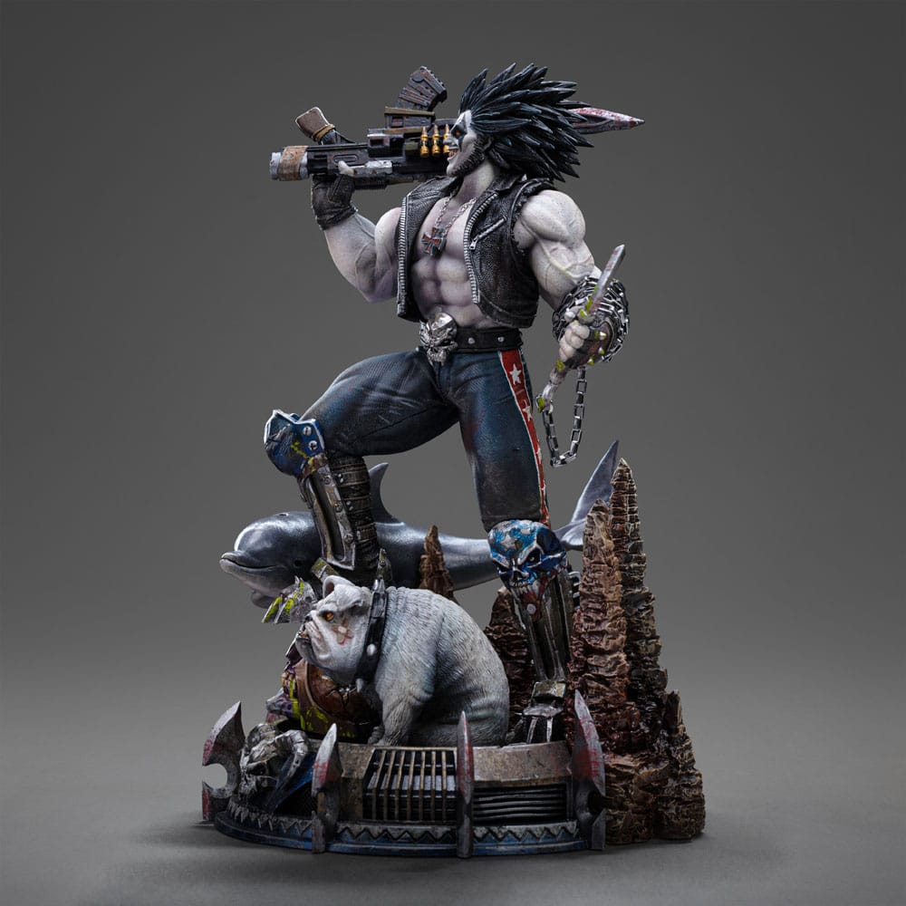 🧪 LAB | SU ORDINAZIONE DC Comics Art Scale Statue 1/10 Lobo Unleashed 24 cm