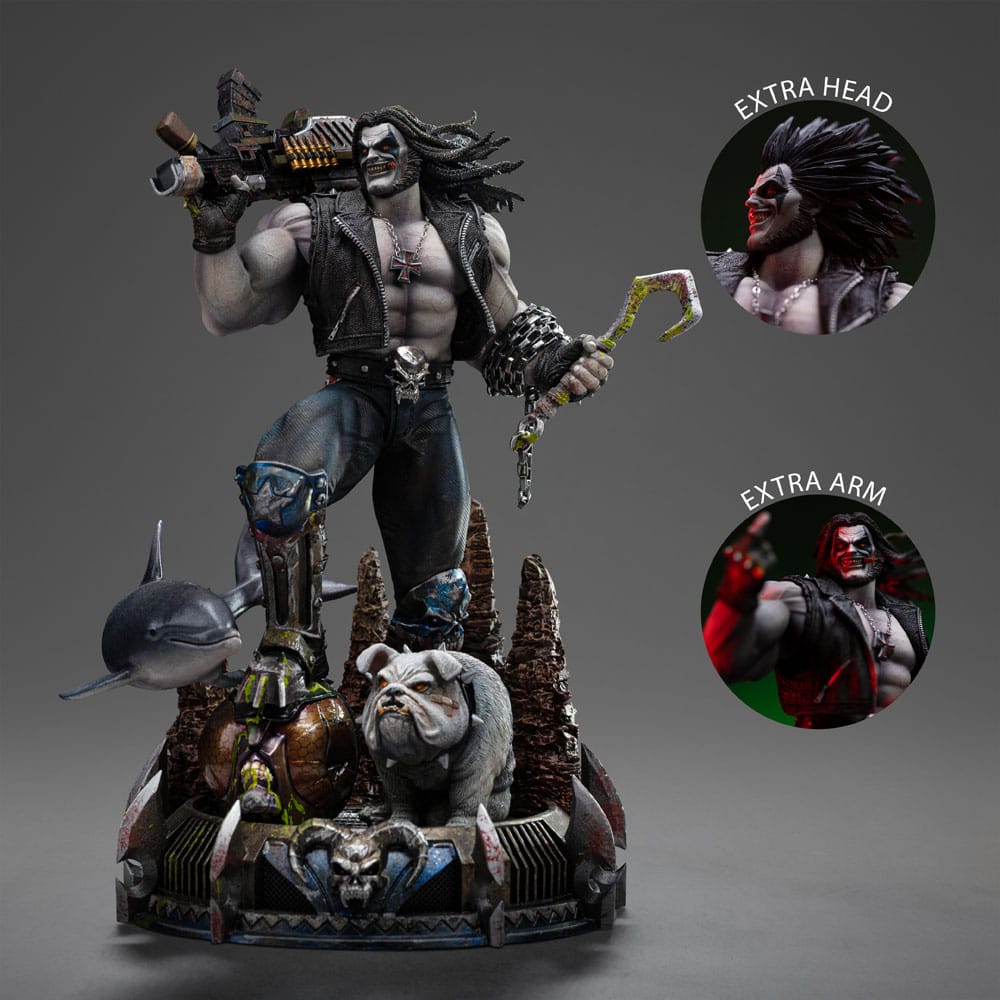 🧪 LAB | SU ORDINAZIONE DC Comics Art Scale Statue 1/10 Lobo Unleashed 24 cm