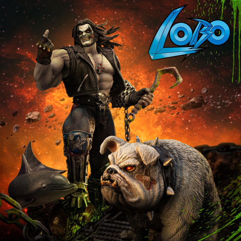 🧪 LAB | SU ORDINAZIONE DC Comics Art Scale Statue 1/10 Lobo Unleashed 24 cm