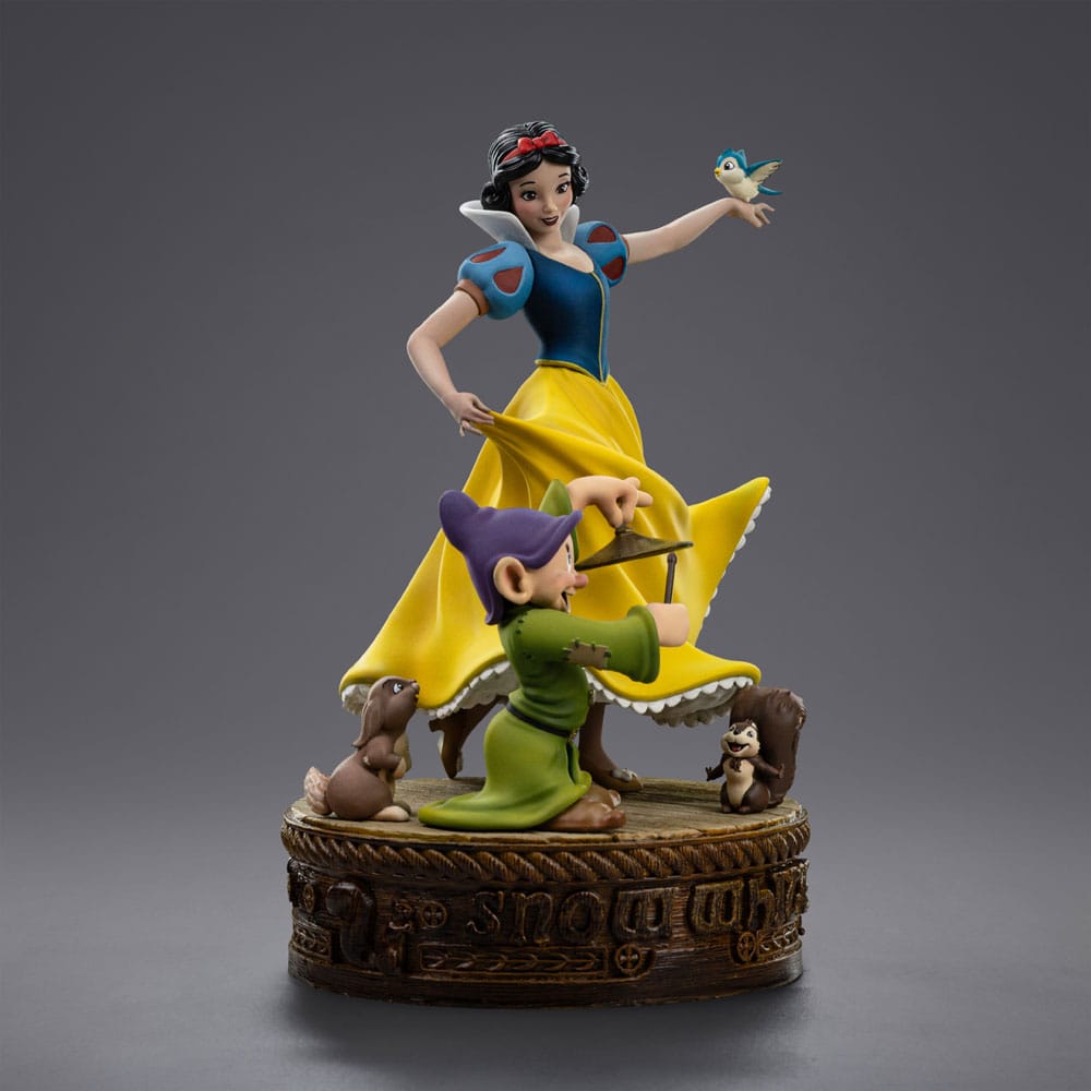 🧪 LAB | SU ORDINAZIONE Snow White and the Seven Dwarves Art Scale Statue 1/10 Snow White and Dopey 21 cm