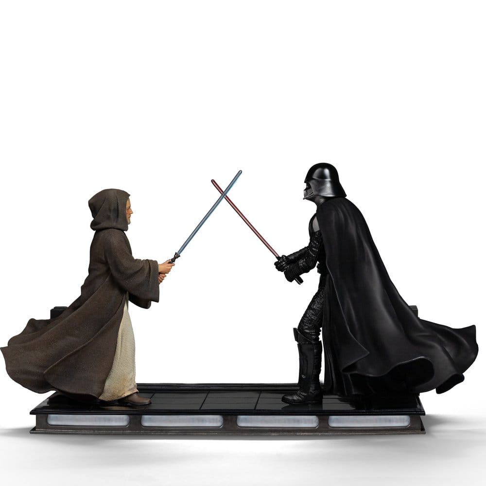 🧪 LAB | SU ORDINAZIONE Star Wars Deluxe Art Scale Statue 1/10 Darth Vader Vs Obi-Wan Kenobi (CCXP Exclusive 2025) 24 cm