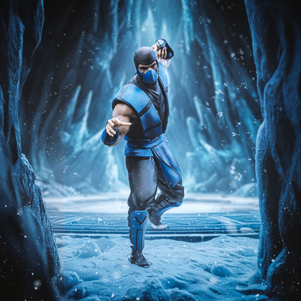🧪 LAB | SU ORDINAZIONE Mortal Kombat Art Scale Statue 1/10 Sub-Zero (Ninjas Collection) heo Exclusive 21 cm