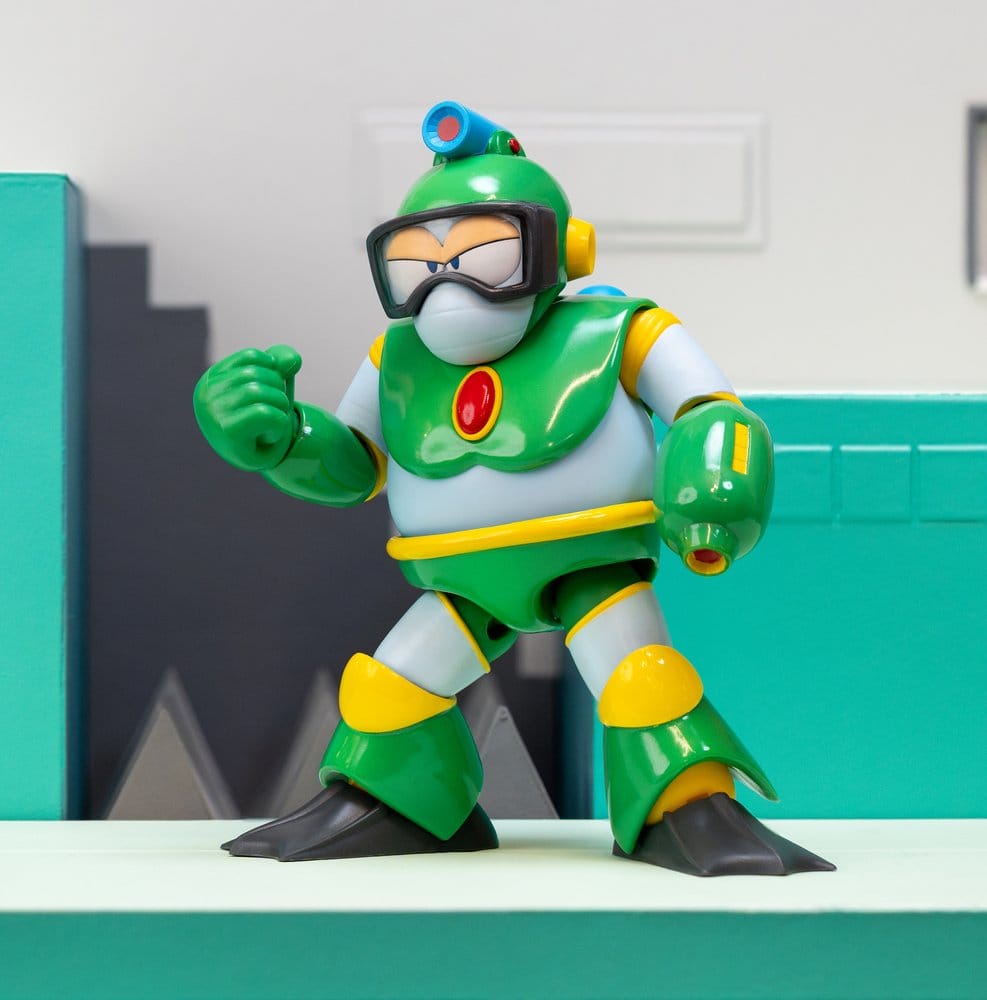 🧪 LAB | SU ORDINAZIONE Mega Man Action Figure Bubble Man 11 cm