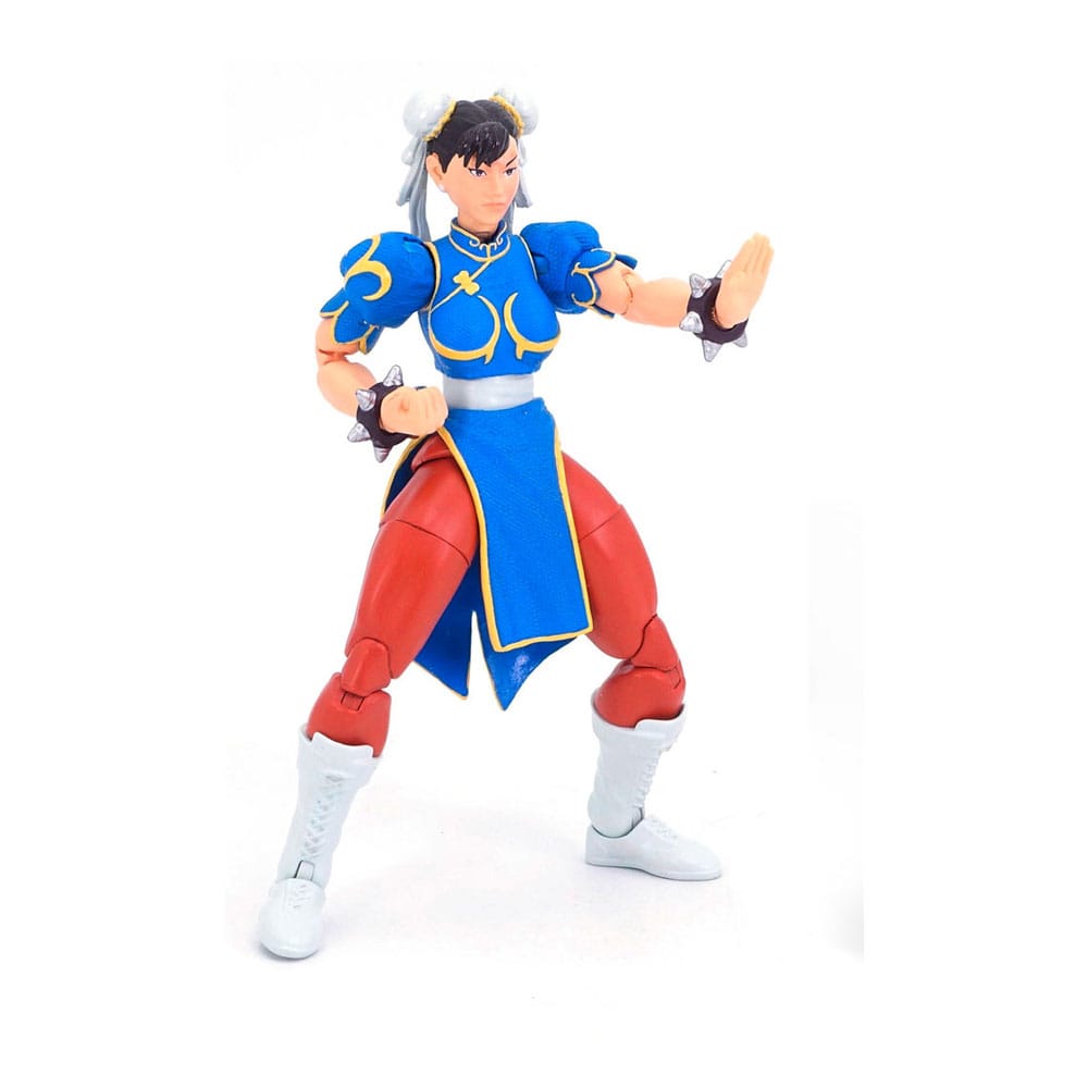 SU ORDINAZIONE Ultra Street Fighter II: The Final Challengers Action Figure 1/12 Chun-Li 15 cm