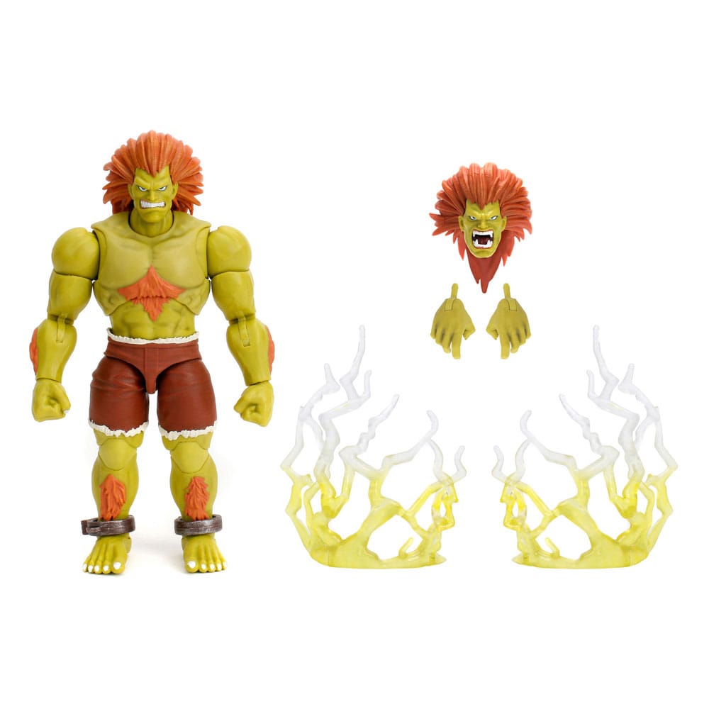 SU ORDINAZIONE Ultra Street Fighter II: The Final Challengers Action Figure 1/12 Blanka 19 cm