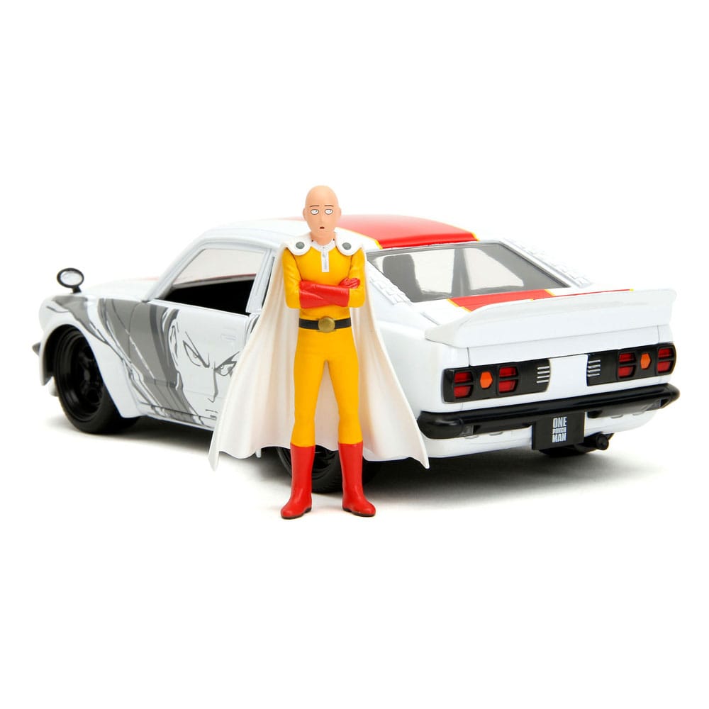 Auf Bestellung gefertigt: One Punch Man Diecast-Modell 1/24, Mazda RX-3, Baujahr 1974 – AUSVERKAUFT