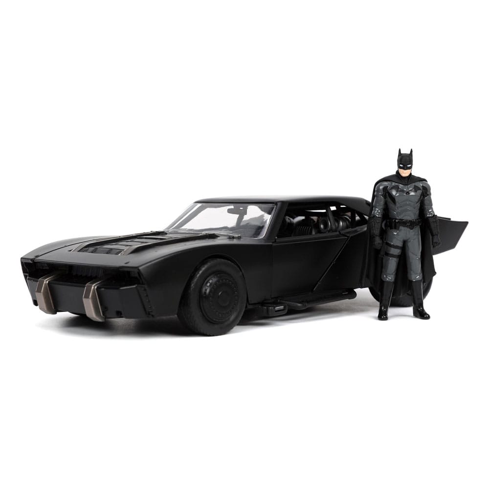 MADE TO ORDER Batman 2022 Hollywood Rides Diecast Model 1/24 2022 Batmobile with Figure *SPECIAL PRICE*