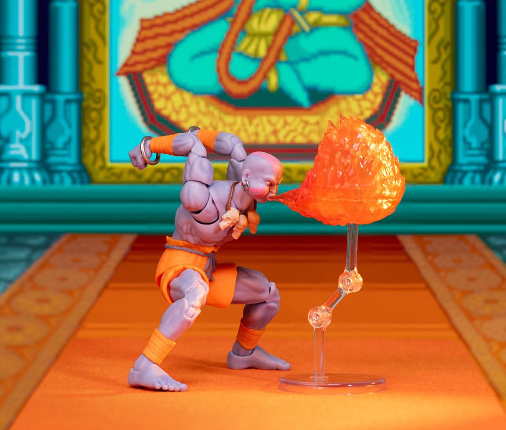 🧪 LAB | SU ORDINAZIONE Ultra Street Fighter II: The Final Challengers Action Figure 1/12 Dhalsim Deluxe 15 cm