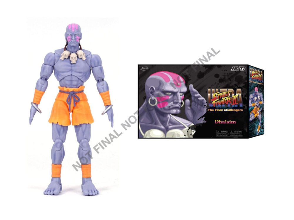 🧪 LAB | SU ORDINAZIONE Ultra Street Fighter II: The Final Challengers Action Figure 1/12 Dhalsim Deluxe 15 cm