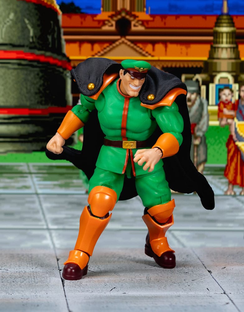 🧪 LAB | SU ORDINAZIONE Ultra Street Fighter II: The Final Challengers Action Figure 1/12 M. Bison Deluxe 15 cm
