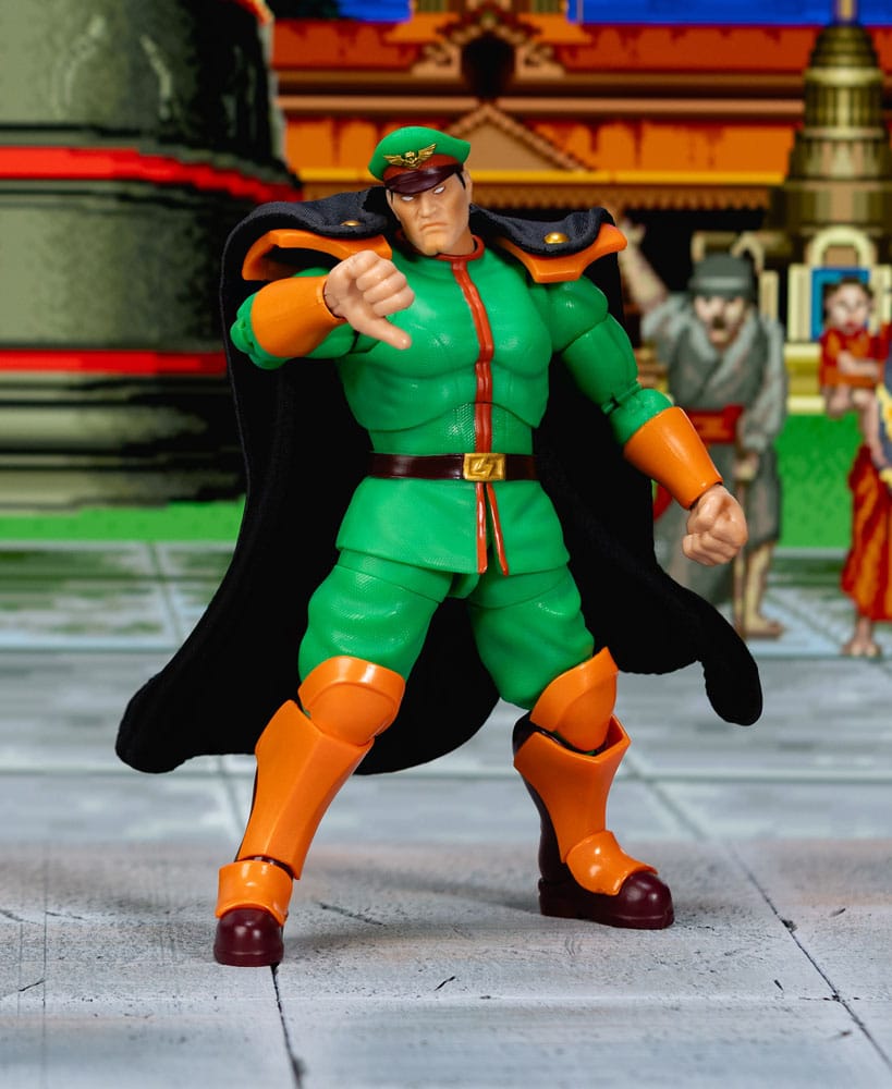 🧪 LAB | SU ORDINAZIONE Ultra Street Fighter II: The Final Challengers Action Figure 1/12 M. Bison Deluxe 15 cm