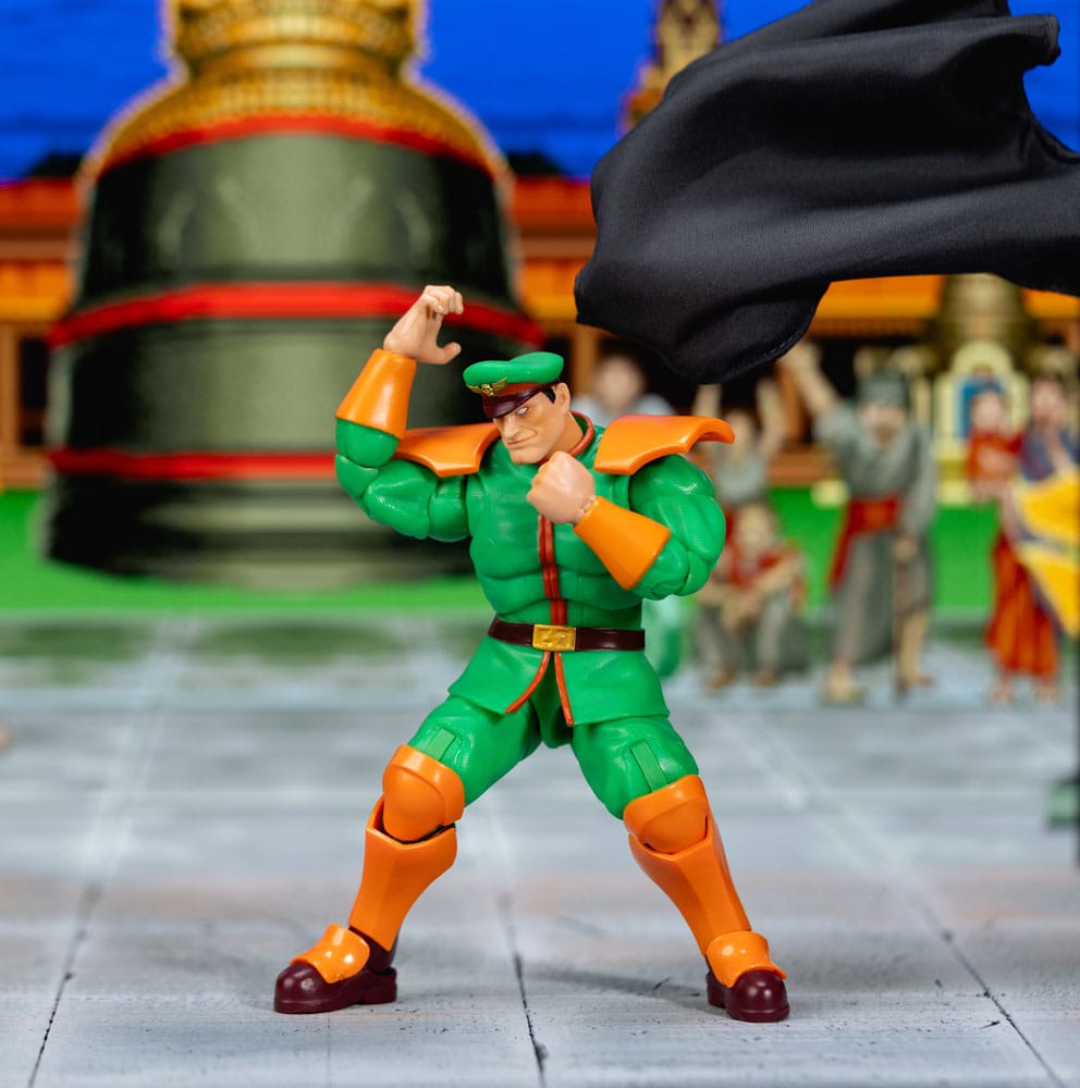 🧪 LAB | SU ORDINAZIONE Ultra Street Fighter II: The Final Challengers Action Figure 1/12 M. Bison Deluxe 15 cm
