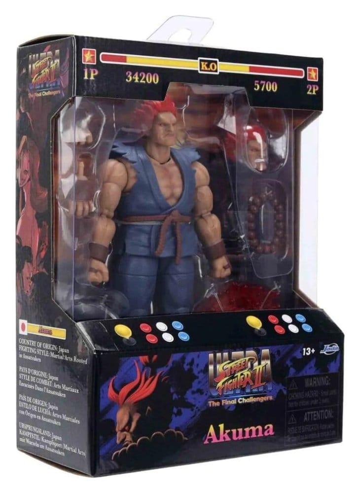 PREORDINE+ 11/2026 Street Fighter II Action Figure Akuma 15 cm