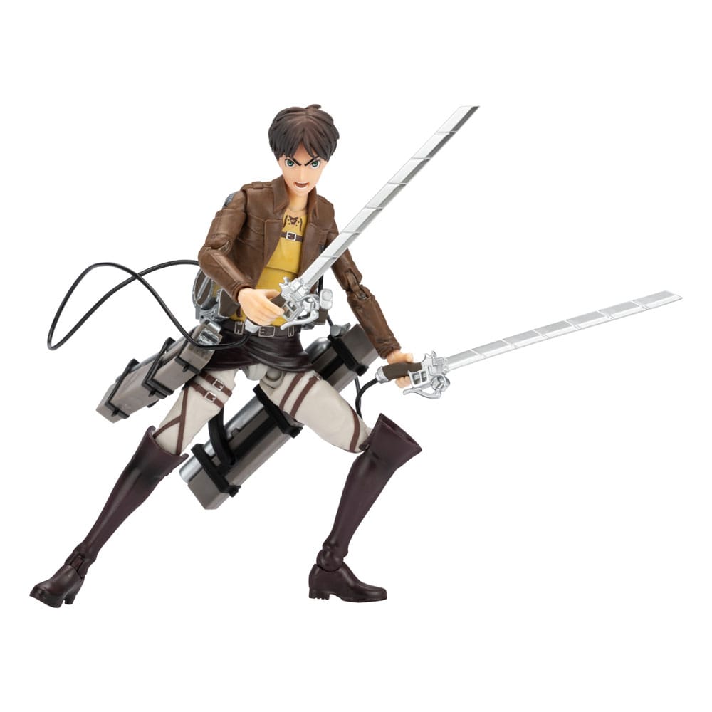 SU ORDINAZIONE Attack on Titan Total Anime Action Figure Eren Jaeger 17 cm