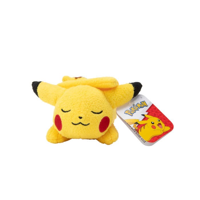 SU ORDINAZIONE Pokémon Sleeping Plush Figure Pikachu 12 cm