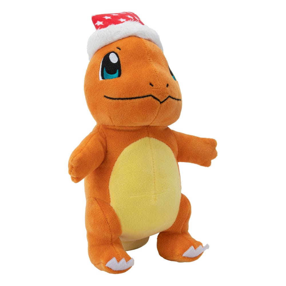 🧪 LAB | PREORDINE+ 11/2026 Pokémon Plush Figure Winter Charmander with Christmas Hat 20 cm