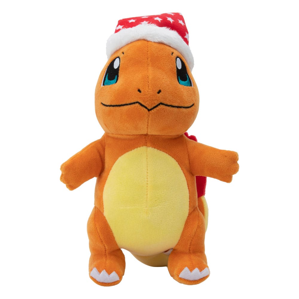🧪 LAB | PREORDINE+ 11/2026 Pokémon Plush Figure Winter Charmander with Christmas Hat 20 cm