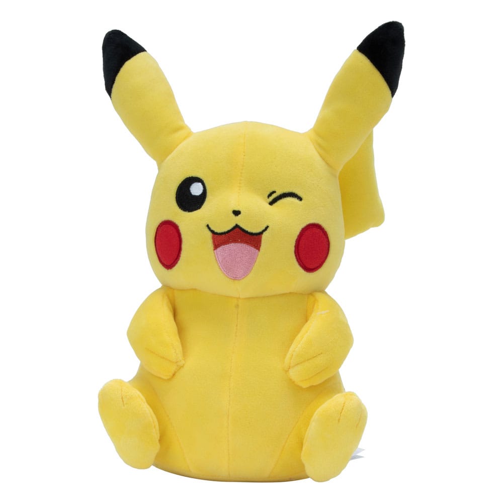 🧪 LAB | SU ORDINAZIONE Pokémon Plush Figure Pikachu Winking 30 cm