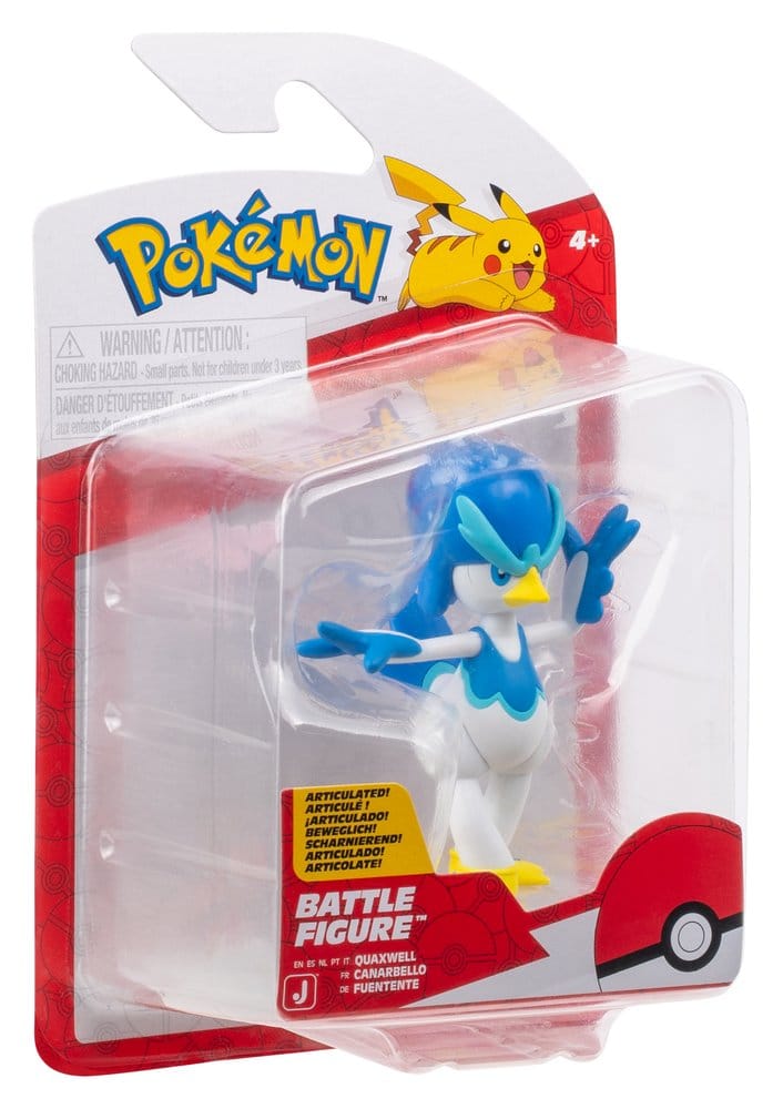 🧪 LAB | SU ORDINAZIONE Pokémon Battle Figure Action Figure Wave 21 Quaxwell
