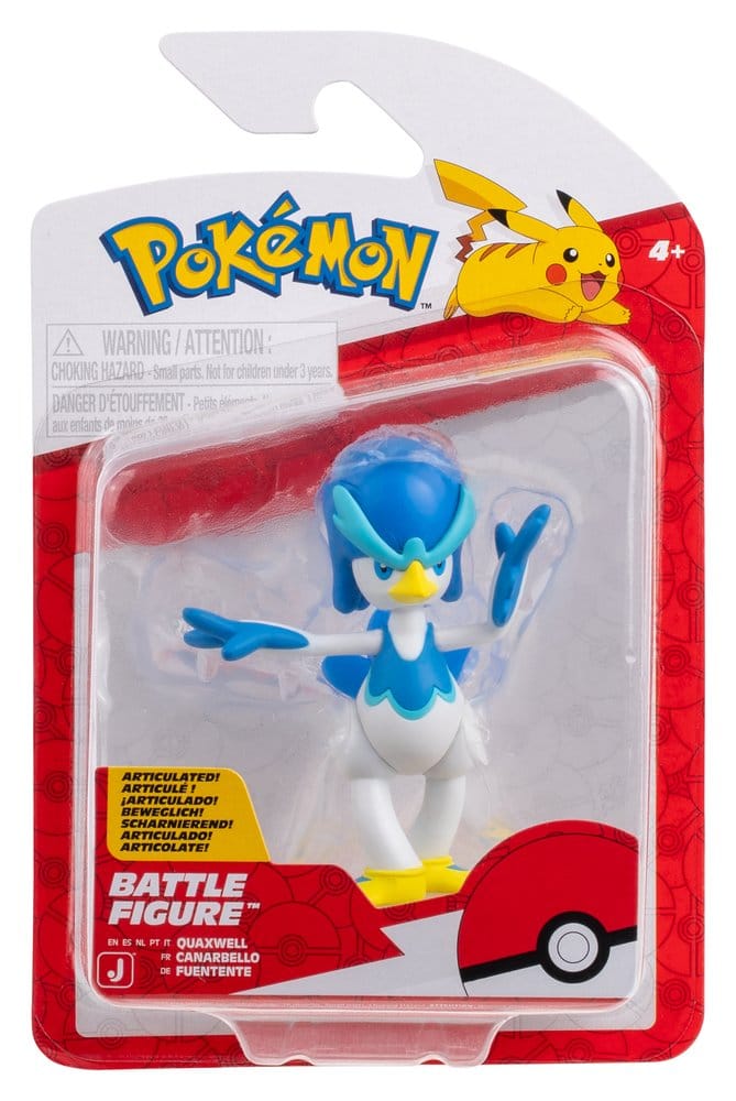 🧪 LAB | SU ORDINAZIONE Pokémon Battle Figure Action Figure Wave 21 Quaxwell