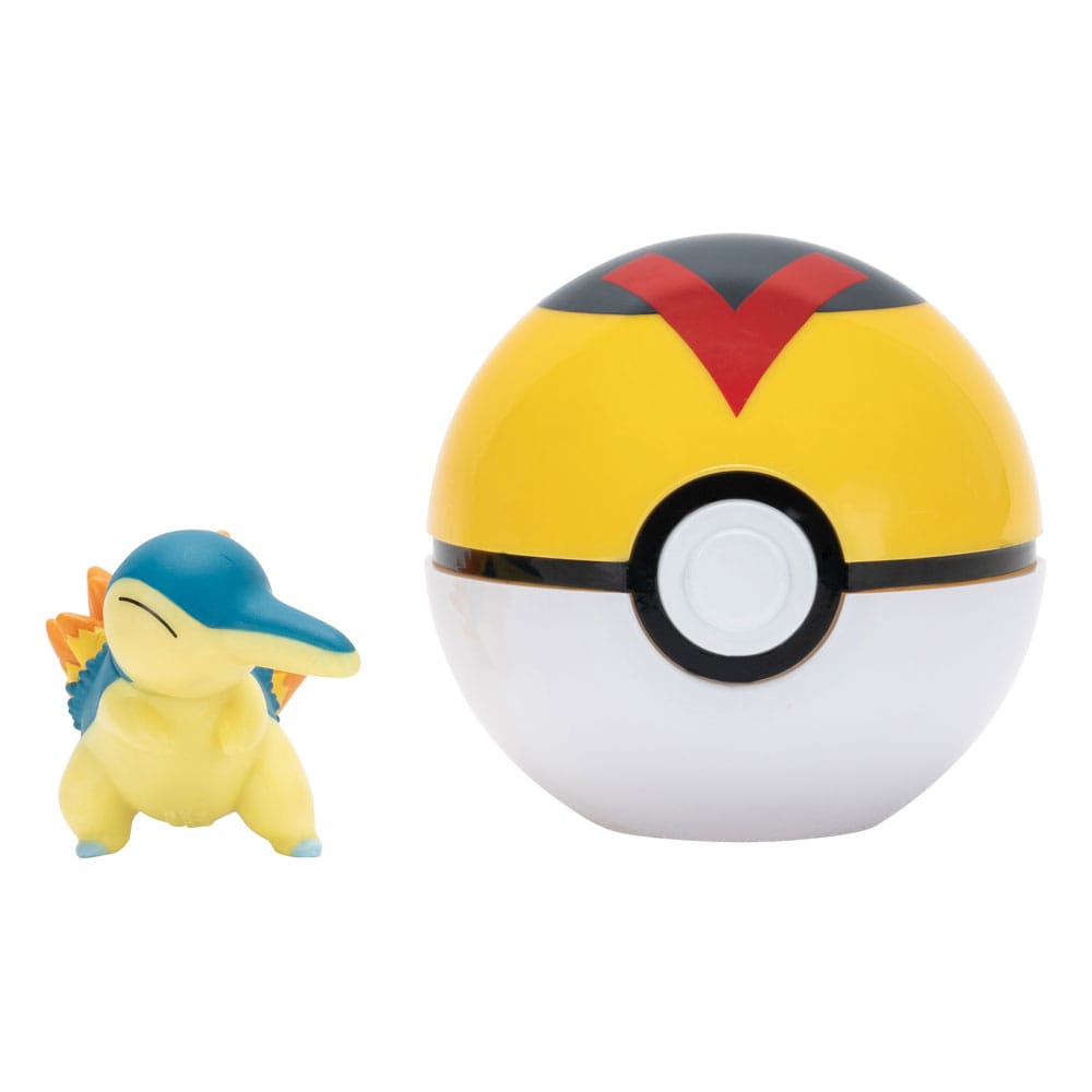 MADE TO ORDER Pokémon Clip'n'Go Poké Balls Cyndaquil & Level Ball