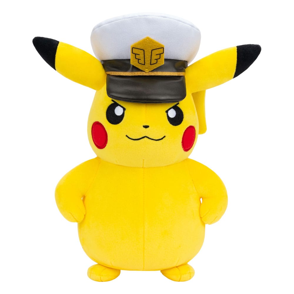 AUF BESTELLUNG Pokémon Plüschfigur Captain Pikachu 20 cm