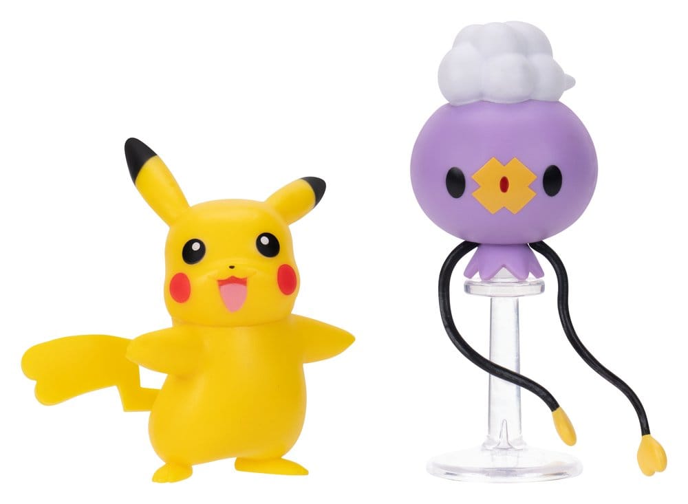 🧪 LAB | SU ORDINAZIONE Pokémon Battle Figure 2-Pack Drifloon & Pikachu