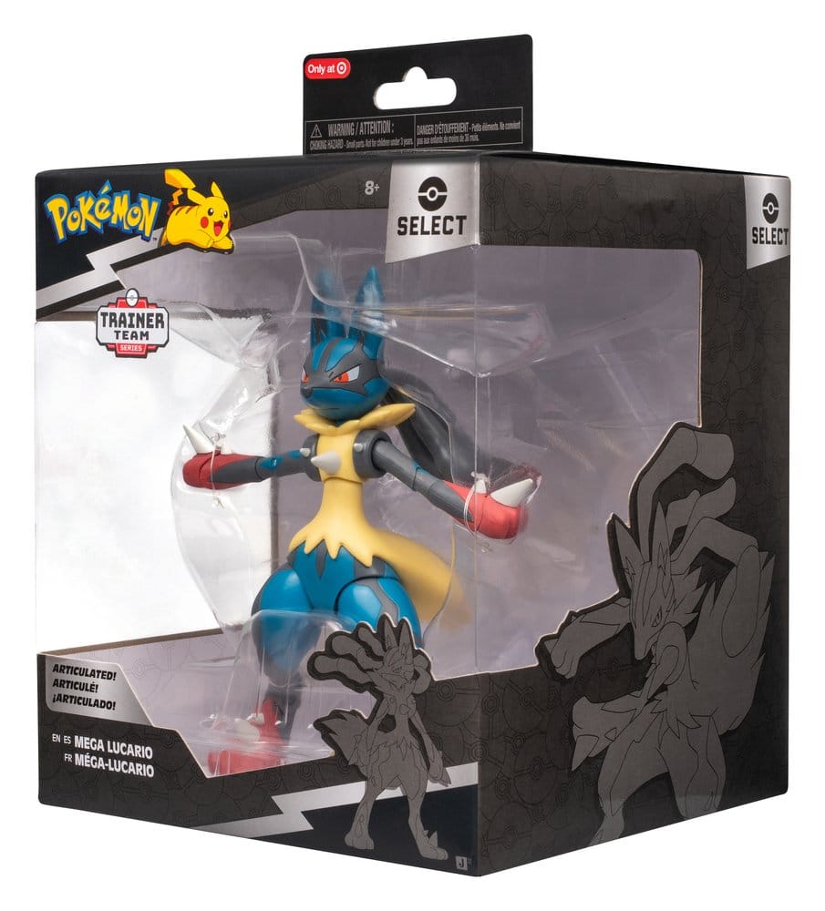 🧪 LAB | PREORDINE+ 11/2026 Pokémon Select Super-Articulated Action Figure Mega Lucario