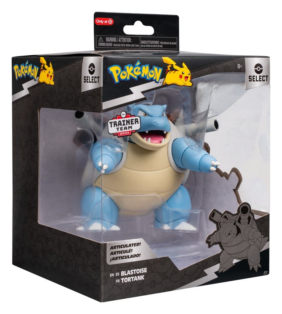 🧪 LAB | PREORDINE+ 11/2026 Pokémon Select Super-Articulated Action Figure Blastoise