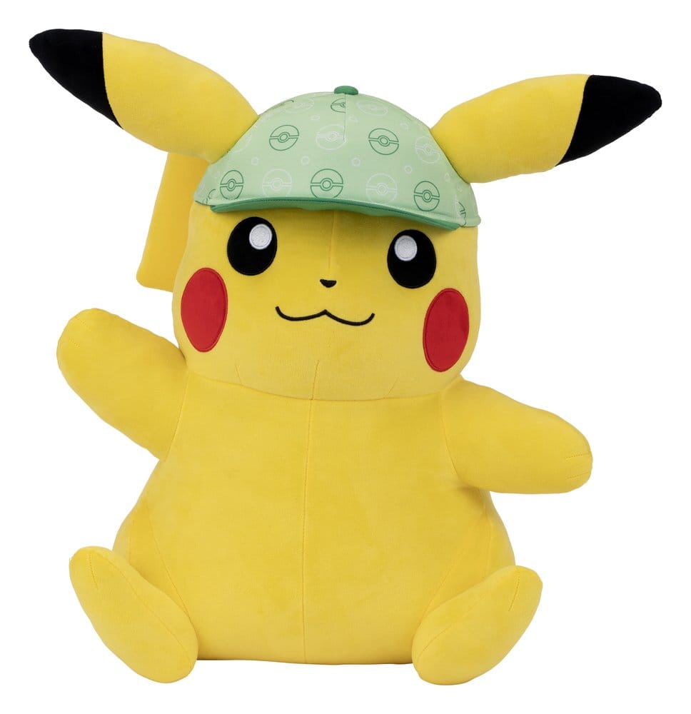 🧪 LAB | PREORDINE+ 12/2026 Pokémon Plush Pikachu (with Hat) 61 cm