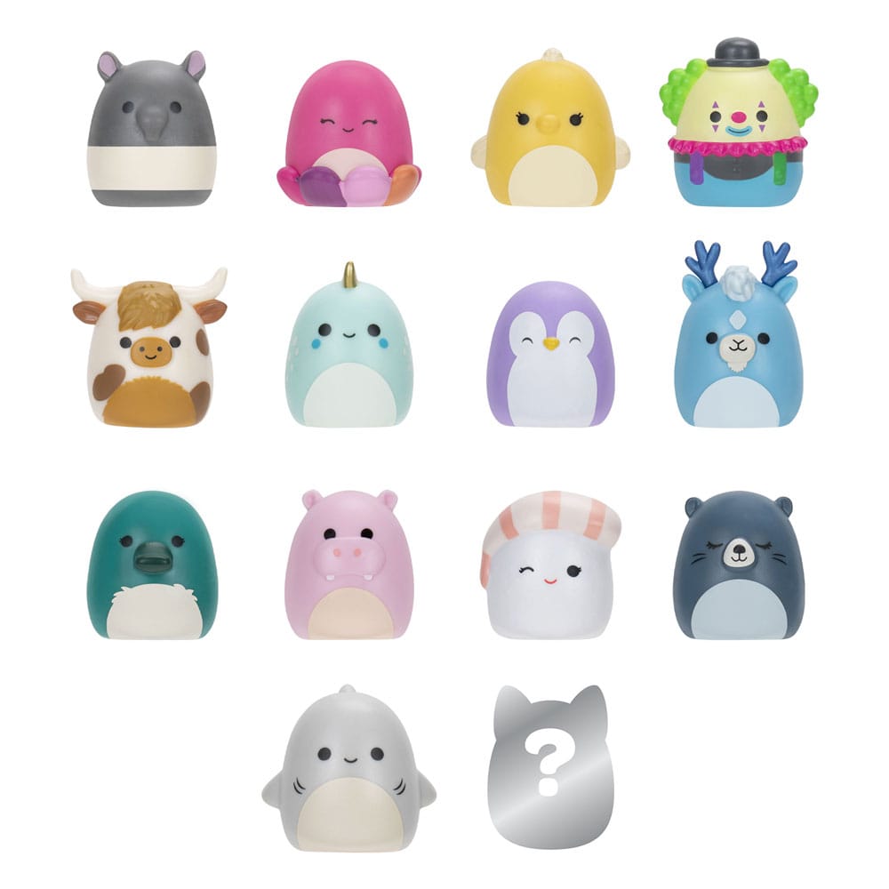 MADE TO ORDER Squishmallows Squish-a-longs minifigures Set of 14 Series 2 Style 1 2.5 cm