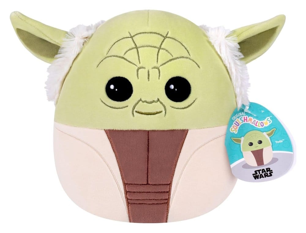 🧪 LAB | SU ORDINAZIONE Star Wars Squishmallow Plush Figure Yoda 20 cm